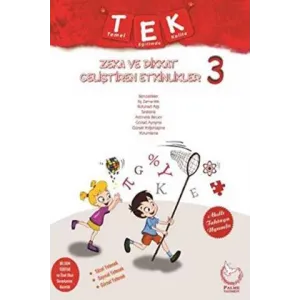Palme Yayıncılık 3. Sınıf Zeka ve Dikkat Geliştiren Etkinlikler + Yaprak Test Hediyeli