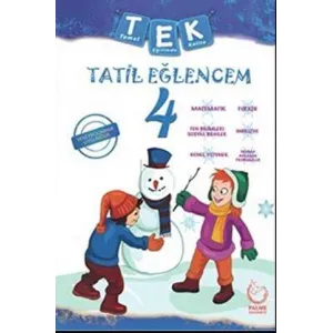 Palme Yayıncılık 4. Sınıf Tek Tatil Eğlencem Seti Kış 1. Yarıyıl