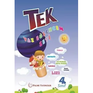 Palme Yayıncılık 4. Sınıf Yaz Eğlencem Seti