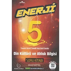 Palme Yayıncılık 5. Sınıf Enerji Din Kültürü ve Ahlak Bilgisi Soru Kitabı