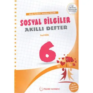 Palme Yayıncılık 6. Sınıf Sosyal Bilgiler Akıllı Defter