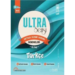 Palme Yayıncılık 6. Sınıf Ultra Serisi Türkçe Denemeleri 42 Föy