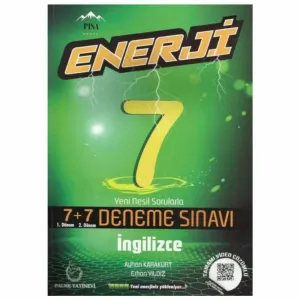 Palme Yayıncılık 7. Sınıf İngilizce Enerji 7+7 Deneme Sınavı