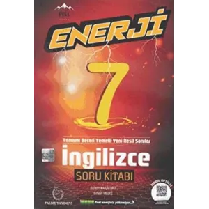 Palme Yayıncılık 7. Sınıf İngilizce Enerji Soru Kitabı