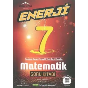 Palme Yayıncılık 7. Sınıf Matematik Enerji Soru Kitabı