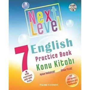 Palme Yayıncılık 7. Sınıf Next Level English Practice Book Konu Kitabı