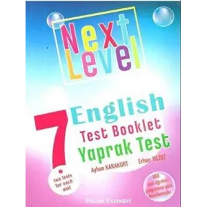 Palme Yayıncılık 7. Sınıf Next Level English Test Booklet