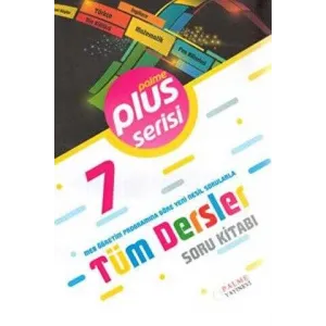 Palme Yayıncılık 7. Sınıf Plus Serisi Tüm Dersler Soru Kitabı