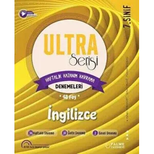 Palme Yayıncılık 7. Sınıf Ultra Serisi İngilizce Deneme Kitabı 48 Föy