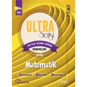 Palme Yayıncılık 7. Sınıf Ultra Serisi Matematik Denemeleri 44 Föy