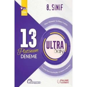 Palme Yayıncılık 8. Sınıf Ultra 13` lü Platinum Deneme