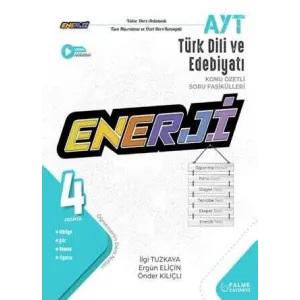 Palme Yayıncılık AYT Enerji Türk Dili ve Edebiyatı Konu Özetli Soru Fasikülleri
