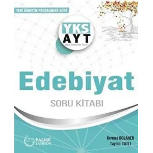 Palme Yayıncılık - Bayilik 2019 YKS - AYT Edebiyat Soru Kitabı