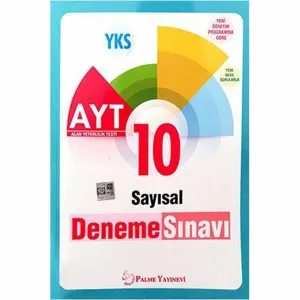 Palme Yayıncılık - Bayilik AYT Sayısal 10 Deneme Sınavı