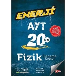 Palme Yayıncılık - Bayilik Enerji AYT Fizik 20 Deneme Sınavı