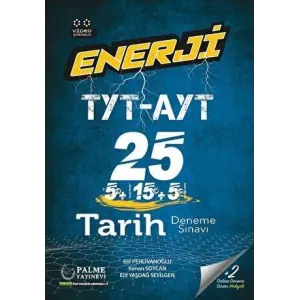 Palme Yayıncılık - Bayilik Enerji TYT-AYT Tarih 25 Deneme Sınavı