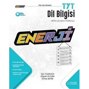 Palme Yayıncılık - Bayilik Enerji TYT Dil Bilgisi Ders Çalışma Fasikülü Palme Yayıncılık