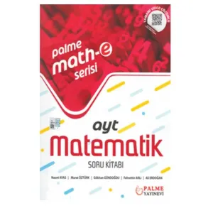 Palme Yayıncılık - Bayilik Math-e Serisi AYT Matematik Soru Kitabı