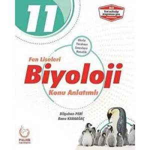 Palme Yayıncılık - Bayilik Palme 11. Sınıf Fen Liseleri Biyoloji Konu Anlatımlı