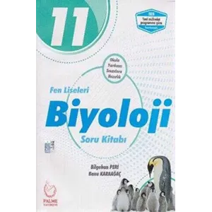Palme Yayıncılık - Bayilik Palme 11. Sınıf Fen Liseleri Biyoloji Soru Kitabı