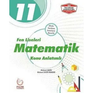 Palme Yayıncılık - Bayilik Palme 11. Sınıf Fen Liseleri Matematik Konu Anlatımlı
