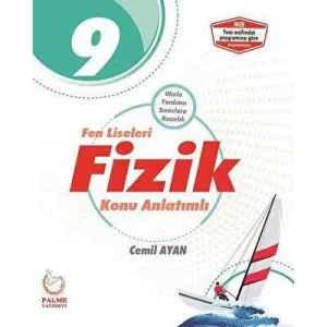 Palme Yayıncılık - Bayilik Palme 9. Sınıf Fen Liseleri Fizik Konu Anlatımlı