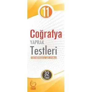 Palme Yayıncılık - Bayilik Palme Yaprak Test 11. Sınıf Coğrafya