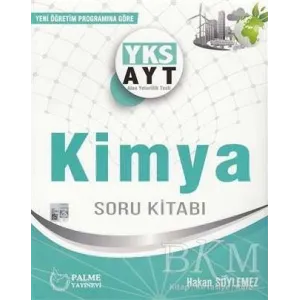 Palme Yayıncılık - Bayilik Palme YKS AYT Kimya Soru Kitabı