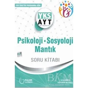 Palme Yayıncılık - Bayilik Palme YKS AYT Psikoloji Sosyoloji Mantık Soru Kitabı
