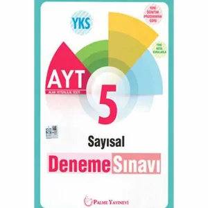 Palme Yayıncılık - Bayilik Palme YKS AYT Sayısal 5 Deneme Sınavı