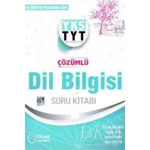 Palme Yayıncılık - Bayilik Palme YKS TYT Çözümlü Dil Bilgisi Soru Kitabı