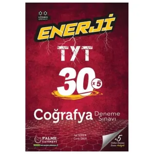 Palme Yayıncılık - Bayilik Palme YKS TYT Enerji Coğrafya 30 Deneme Sınavı Video Çözümlü