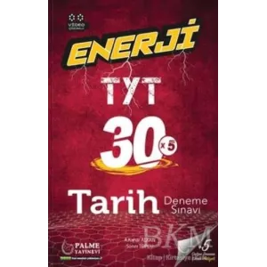 Palme Yayıncılık - Bayilik Palme YKS TYT Enerji Tarih 30 Deneme Sınavı Video Çözümlü
