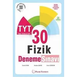 Palme Yayıncılık - Bayilik TYT 30 Fizik Deneme Sınavı