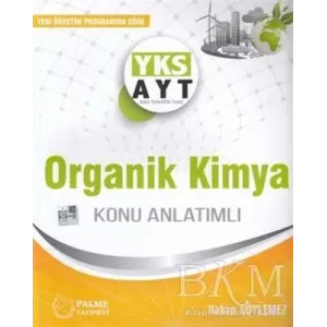 Palme Yayıncılık - Bayilik YKS AYT Organik Kimya Konu Anlatımlı