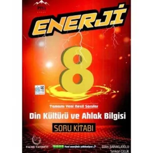 Palme Yayıncılık Palme 8. Sınıf Din Kültürü ve Ahlak Bilgisi Enerji Soru Kitabı