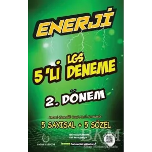 Palme Yayıncılık Palme 8. Sınıf Enerji LGS 2. Dönem 5`li Deneme