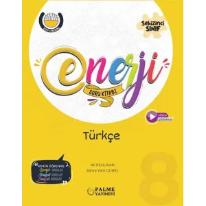 Palme Yayıncılık Palme 8. Sınıf Enerji Türkçe Soru Kitabı