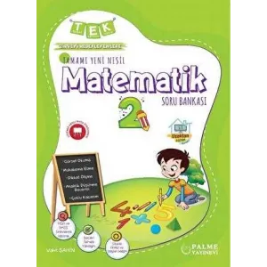 Palme Yayıncılık Tek 2.Sınıf Tamamı Yeni Nesil Matematik Soru Bankası