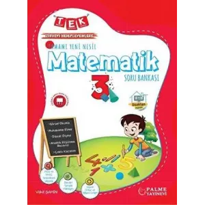 Palme Yayıncılık Tek 3.Sınıf Tamamı Yeni Nesil Matematik Soru Bankası