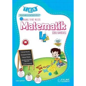 Palme Yayıncılık Tek 4.Sınıf Tamamı Yeni Nesil Matematik Soru Bankası