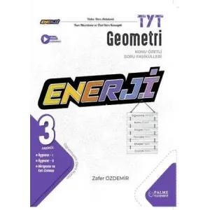 Palme Yayıncılık TYT Enerji Geometri Konu Özetli Soru Fasikülleri
