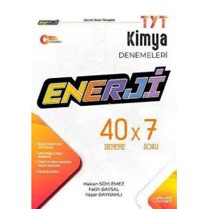 Palme Yayıncılık TYT Enerji Kimya 40 X 7 Deneme Kitabı