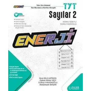 Palme Yayıncılık TYT Enerji Sayılar 2 Konu Özetli Soru Fasikülü