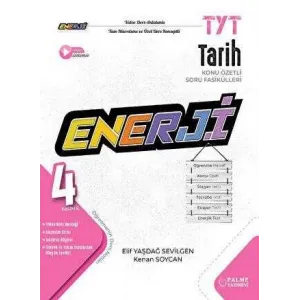 Palme Yayıncılık TYT Enerji Tarih Konu Özetli Soru Fasikülleri 4 Fasikül