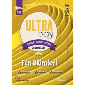 Palme Yayıncılık Ultra Serisi 7. Sınıf Fen Bilimleri Deneme Kitabı 45 Föy