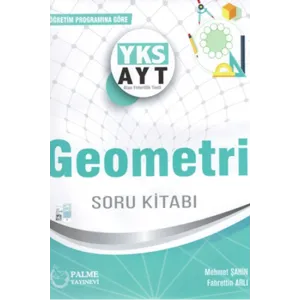 Palme Yayınları AYT Geometri Soru Kitabı Palme