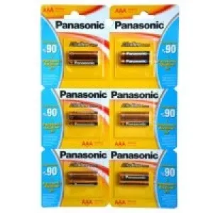 Panasonic Power Alkaline Pil Aaa  İnce 2li Kartela