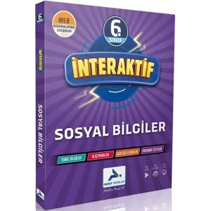 Paraf Yayınları 6. Sınıf İnteraktif Sosyal Bilgiler Soru Kütüphanesi
