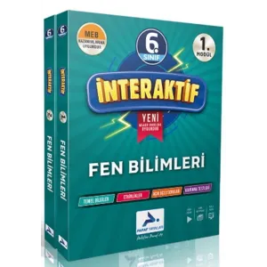 Paraf Yayınları 6. Sınıf İnteraktif Fen Bilimleri Etkinlikli Çalışma Kitabı 2 Modül